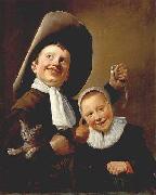 Judith leyster A Boy and a Girl with a Cat and an Eel oil painting